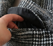 Load image into Gallery viewer, Plaid Winter Coat with Skirt or separate pieces