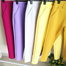 Load image into Gallery viewer, Candy color Pencil pants