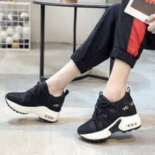 Load image into Gallery viewer, Platform Sneakers with Breathable Mesh
