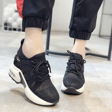Load image into Gallery viewer, Platform Sneakers with Breathable Mesh