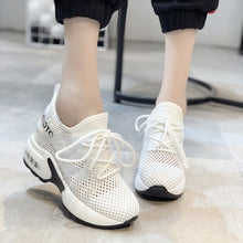 Load image into Gallery viewer, Platform Sneakers with Breathable Mesh
