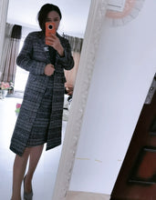 Load image into Gallery viewer, Plaid Winter Coat with Skirt or separate pieces