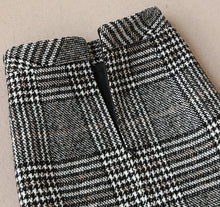 Load image into Gallery viewer, Plaid Winter Coat with Skirt or separate pieces