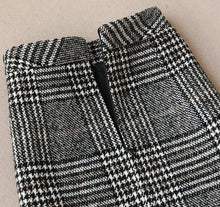 Load image into Gallery viewer, Plaid Winter Coat with Skirt or separate pieces
